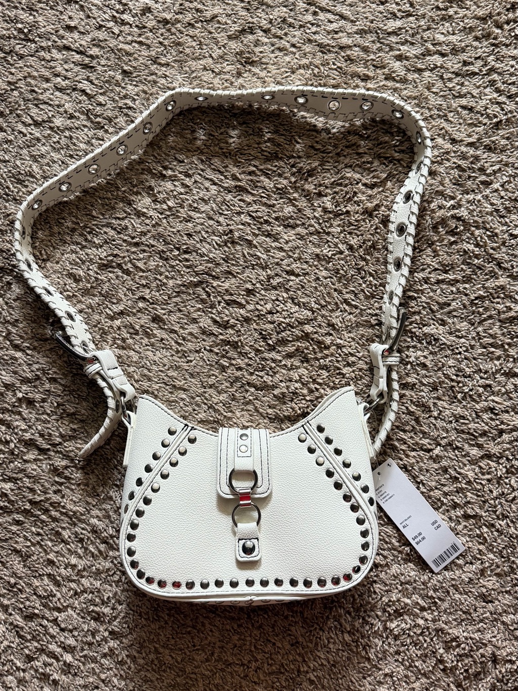 Urban Outfitters Crossbody Bag With Silver Hardware